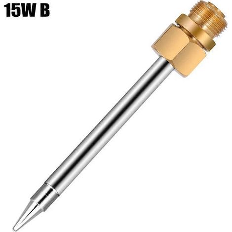 1 pointe de fer à souder 15 W 51 mm B/C/K, interface 510, en cuivre, pour outil de soudage et de retouche USB portable. (1/5)
