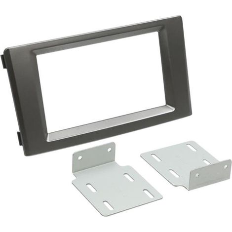 Facade autoradio compatible avec Iveco Daily ap06 Gris fonce
