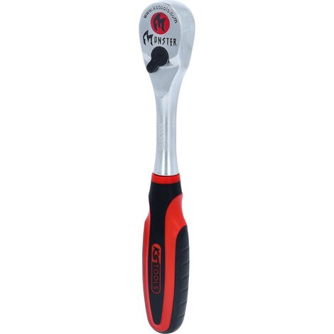 KS TOOLS 3/8" Llave de carraca reversible Monster, 100 dientes - 935.3890 (1/2)