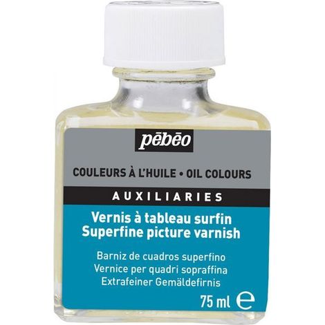 Vernis à tableau - Pébéo - 75 ml - Finition Brillant - Utilisation Intérieur - Naturelle