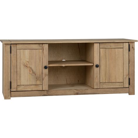 Seconique Panama Waxed Mexican Pine Tv Unit (1/2)