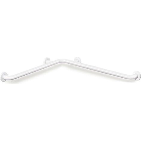 Pasamanos horizontal para plato de ducha Hewi SERIE 801 i 762mm. d : 33 mm blanco puro