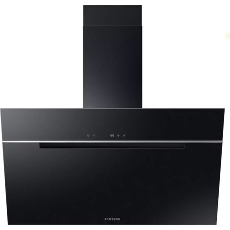 Dekorative schräghaube 90 cm 558 m3/h schwarz - Samsung - NK36C7070WB (1/4)