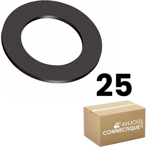 25 joints caoutchouc EPDM épaisseur 2mm - 2" (eau - gaz) (1/2)