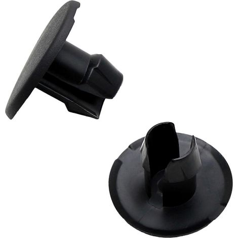 Cache noir pour boule d'attelage de remorque avec prise ronde, compatible avec le pare-chocs arrière Ford (réf. 17D754) (1/5)