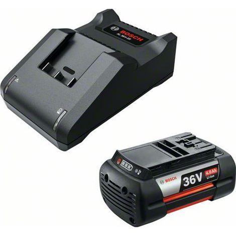 Bosch Zubehör Starter-Set 36V (Akku-Pack GBA 36V 4.0Ah + Ladegerät AL 36V-20)