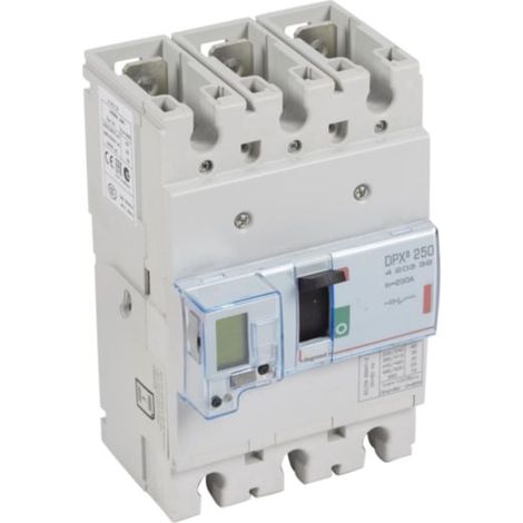 Disjoncteur électronique DPX³250 pouvoir de coupure 36kA 400V - 3P - 250A - LEGRAND