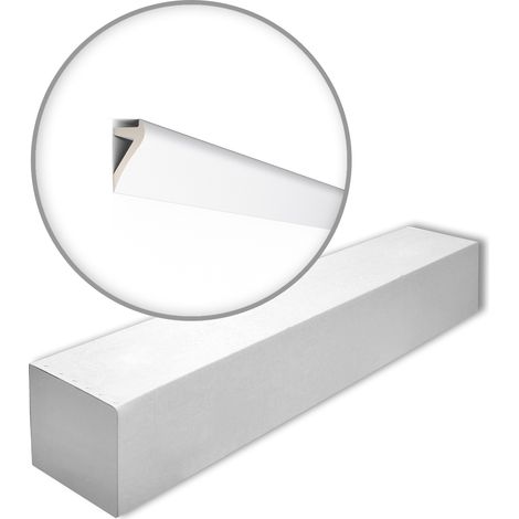 NMC IL2-box ARSTYL Noel Marquet 1 Box 20 pieces Cornice moulding Moulding for indirect lighting contemporary design white  40 m