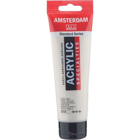 Peinture acrylique - Amsterdam - Acrilico Standard - 120 Ml - Giallo Perla - Mixte (1/2)