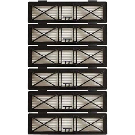 Lot de 6 filtres HEPA pour Neato Botvac D7 D3 D4 D5 D6 D70 D75 D80 D85 pour filtres Neato Botvac 75e 80 85 pièces-- (1/5)