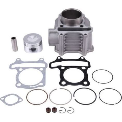 Kolben-Zylinder-Satz, hochfestes Metall-Ersatzteil für GY6 125 cm³ 152QMI Motor, Motorradzubehör (1/5)