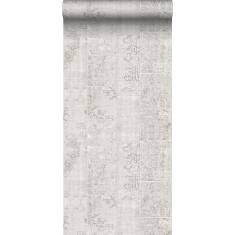 papier peint motif kilim gris clair  - Sanders & Sanders (1/3)