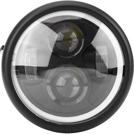 Ampoule de phare LED 16cm/6,5" pour moto Sportster Café Racer Bobber (1/5)