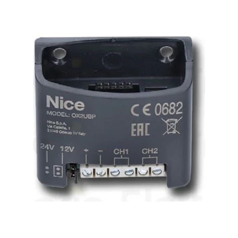 nice interface hardware universelle récepteurs enfichables série oxi ox2ubp (1/2)