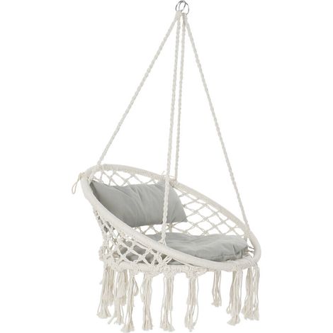 DKD Home Decor Hamac Beige 82 x 62 cm Confort Jardin (1/5)