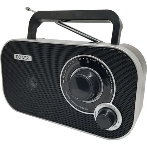 Radio Transistor Denver Electronics TR-51 Black Sintonizador AM/FM Negro (1/3)