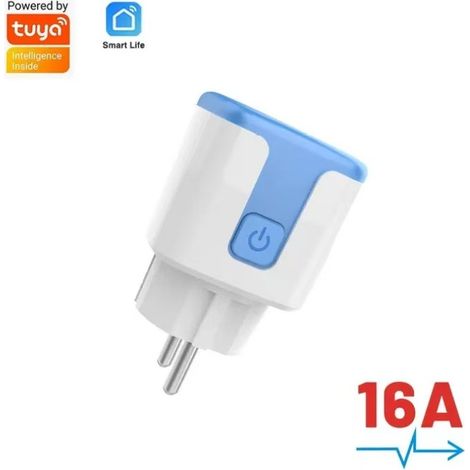 Prise connectée Doodle WiFi – Norme européenne – Commande vocale – Haut-parleur intégré – Blanc (1/5)