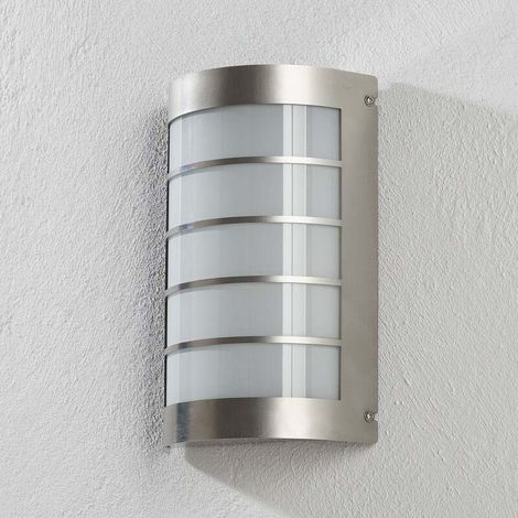 [GEBRAUCHT] B-Ware CMD Außenwandleuchte Gartenleuchte Aqua Marco LED Wandleuchte edelstahl Warmweiß (1/2)