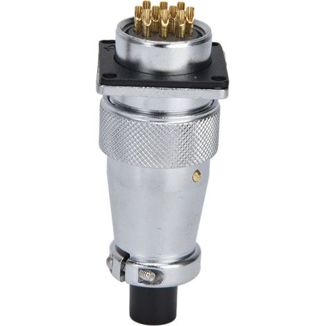 Wasserdichter 500V WS24 Flugzeugstecker, weiblicher männlicher Flugzeugstecker, robustes Netzteil, industrieller Einsatz, hohe Leistung. (1/5)