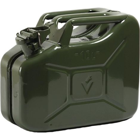 FP – Bidon pour carburant 10 l – Résistant aux chocs – Pour véhicules légers et utilitaires – Conception ergonomique