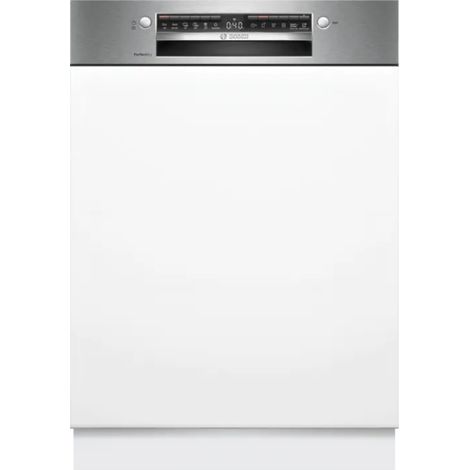 Lavavajillas de 60 cm con capacidad para 14 cubiertos, 40 dB, integrable con panel de control de acero inoxidable. - SMI6ZCS10E - Bosch -