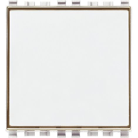VIMAR - 20050.B Pulsante targhetta 1P NO 10A bianco