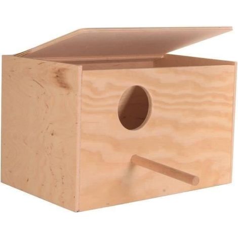 TRIXIE Nichoir 30x20x20cm - Pour grande perruche (1/2)