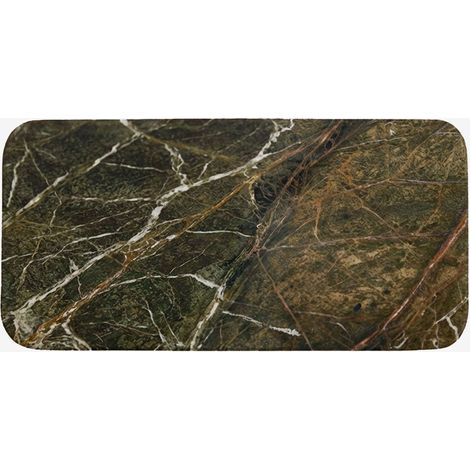 Table de service rectangulaire 40x20 cm en marbre Zairex SKLUM (1/5)
