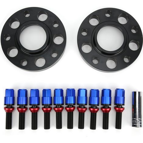 Kit Écarteur de Roue Centrique 15mm pour BMW Série 2 F22/F23 2013-2019, Bleu, Paire de 2, Entretien Remplacement (1/5)