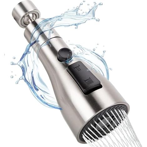 Aérateur de robinet rotatif à 360°, buse de robinet d'économie d'eau pour robinet de cuisine FM22/M20/M22/M24, douchette de cuisine, adaptateur d'extension de robinet (1/5)