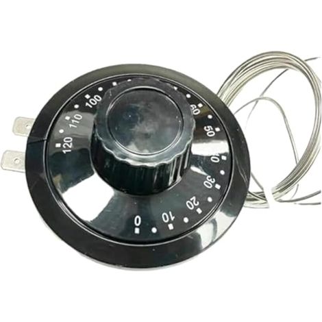 Thermostat capillaire pour ventilateur de radiateur TS-120SR, interrupteur de contrôle de température réglable de 0 à 120 °C, interrupteur de commande universel réglable (1/3)