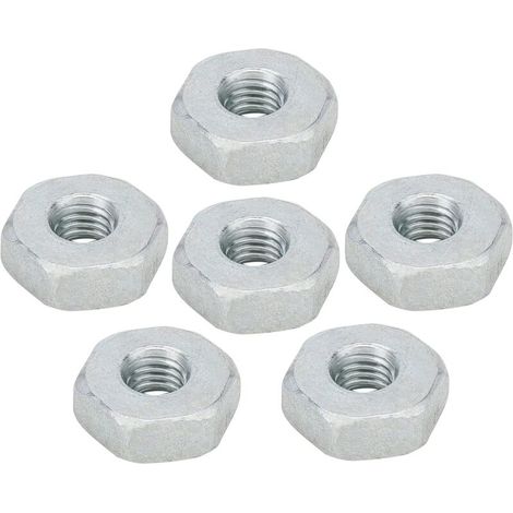6 Pièces Écrou de Tronçonneuse pour STHIL MS170 MS180 MS171 MS181 MS230 MS250 MS251 MS360 MS380 MS390 017 018 036 038 039 Tronçonneuse 0000 955 0801 Universel Ecrou