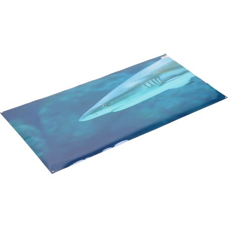 Papier de fond pour aquarium en PVC autocollant transparent 3D, 122 x 50 cm (1/5)