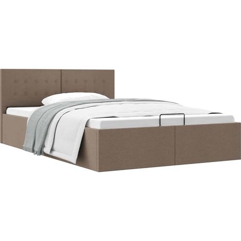 Maison Exclusive - Cadre de lit à rangement hydraulique sans matelas 120x200 cm (1/5)