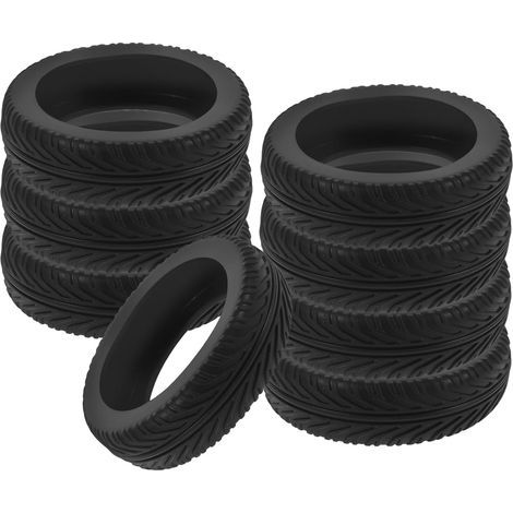 Housses de Protection en Silicone Réduction de Bruit Lot de 8 Pièces et Mouvement Fluide, Accessoires de Voyage Élégants pour Roulettes de Valise pour Bagages Noirs (1/5)
