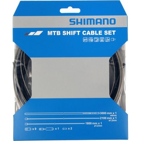 Shimano Schaltzug-Set 16-teilig Schaltzug
