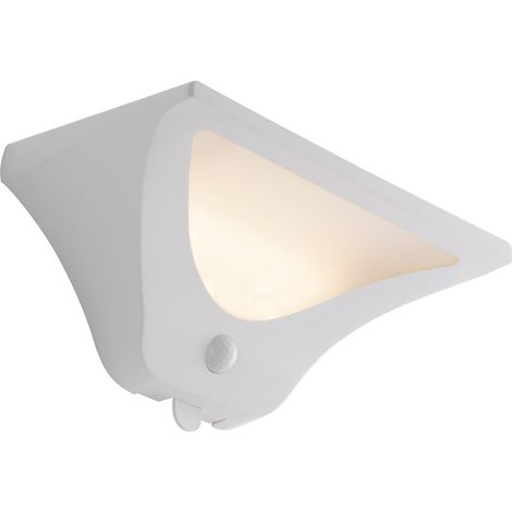 "Applique solare LED SKYP in alluminio bianco con sensore di movimento" (1/2)