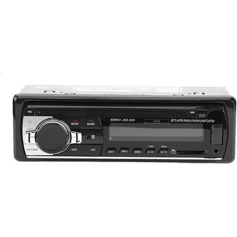 12V LCD Autoradio mit Bluetooth-Freisprecheinrichtung, MP3-Player, USB- und AUX-Anschluss