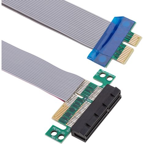 BeMatik - 4X PCIe prolongation 19cm câble riser card (1/5)