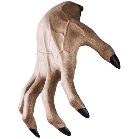 BUNTHAUS Griffes De Démon d'halloween, Décoration d'halloween Ornement en Résine en Forme De Griffe De Démon, Accessoire d'halloween Personnalisé, Décoration Murale pour La Maison La Halloween (1/5)