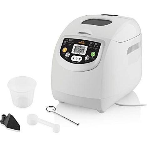 eta Machine à pain Delicca Mini avec 12 programmes prédéfinis, y compris le pain sans gluten et le pain complet (ETA814990000) (1/3)