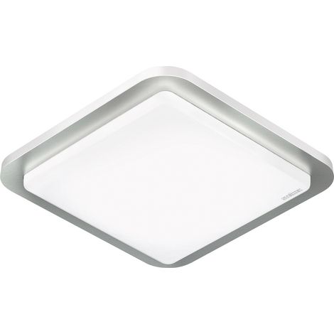 Steinel 052539 RS LED D2 S LED-Deckenleuchte mit Bewegungsmelder LED LED fest eingebaut  8.8 W Silbe
