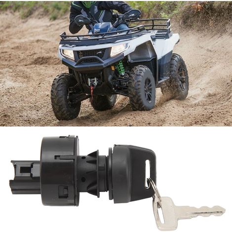 Interrupteur de démarrage sans clé avec clé 0430-090, convient aux Arctic Cat 400, 500, 550, 650, 700 et 1000. (1/5)