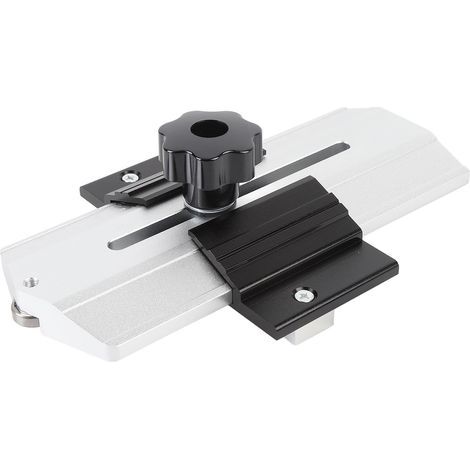 Gabarit de coupe fin en alliage d'aluminium, bande multifonctionnelle, outil de travail du bois pour scie de Table à rainures d'onglet de 3/4 X 3/8 pouces (1/5)