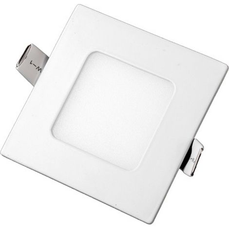 Spot Led Carré Encastrable Extra Plat 5w Blanc Froid 6000k encastrement 70 x 70 - Digilamp (1/3)