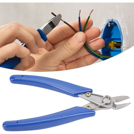 Pince électronique industrielle 308, ciseaux électroniques en acier au chrome-vanadium, pince de précision 6 pouces, pince à mâchoires diagonales, pince coupante pour fil de cuivre et plastique (1/5)