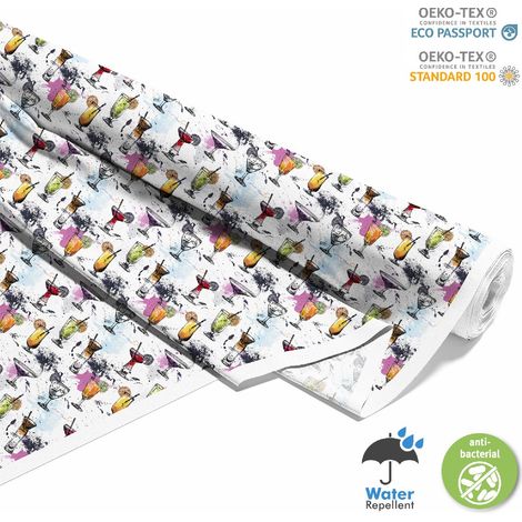 Outdoor Dekostoffe Oxford - Motiv Cocktail DX8499 (1/5)
