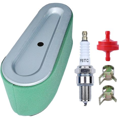 Air Filter for 496894 496894S, for 12.5-17 HP 5053K, New Air Filter with GX160/390 Spark Plug 5108B Oil Filter GX160 Oil Hose Clamps (1/5)