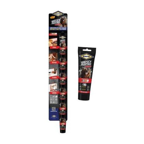 BOSTIK GRIZZLY MONTAGGIO POWER - GR 250- 6 pezzi