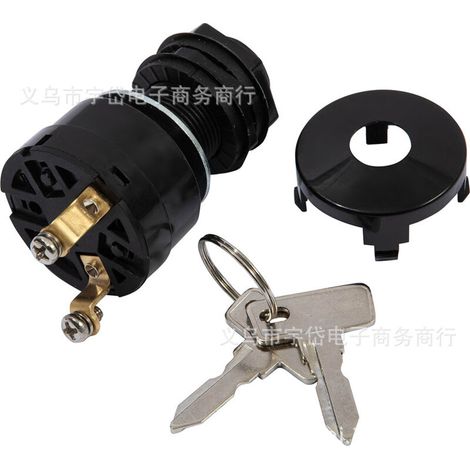 Interrupteur à clé d'allumage pour voiturette de golf Club Car DS électrique 36V-48V 101250 (1/5)